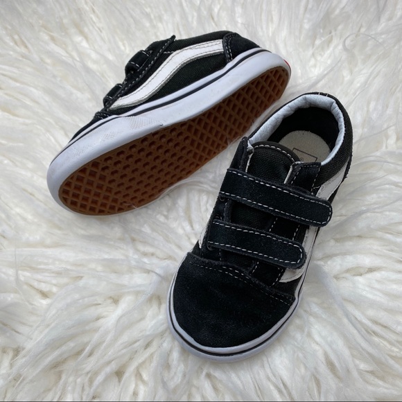 kids strap vans